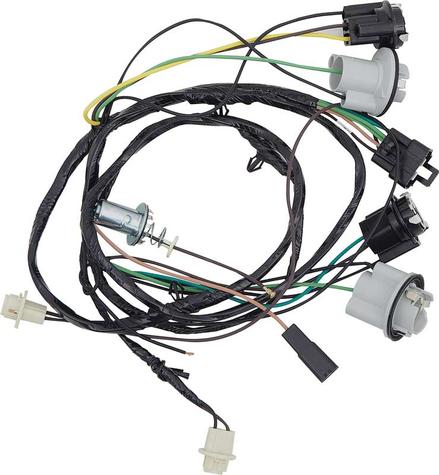 1974 Chevrolet Nova; Rear Body Light Wiring Harness; Rear Section; All Models