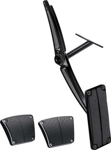 1967-69 Camaro, Firebird; 68-74 Nova; Lokar Billet Throttle Pedal Assembly with Manual Transmission Pedal Covers; Black 