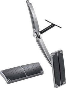 1967-69 GM F-Body; 68-74 Nova W/ AT - Billet Throttle Assembly With Pedal Cover - Gray Anodized