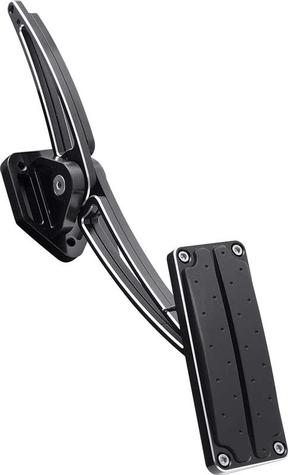 1970-81 Camaro/Firebird Billet Throttle Assembly with Black Anodized Finish