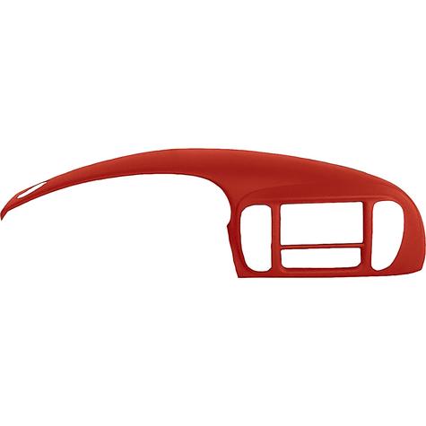 1997-04 F-Series Truck; Molded ABS Instument Panel Cover; Red
