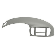 1999-02 F-Series Truck; w/ Climate Control; Molded ABS Instument Panel Cover; Light Gray