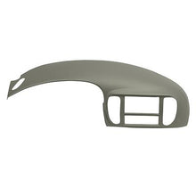 1999-02 F-Series Truck; w/ Climate Control; Molded ABS Instument Panel Cover; Taupe Gray