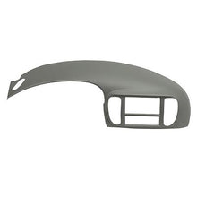 1999-02 F-Series Truck; w/ Climate Control; Molded ABS Instument Panel Cover; Medium Gray
