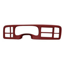 1999-02 Chevrolet, GMC Truck; Molded ABS Instument Panel Cover; Red