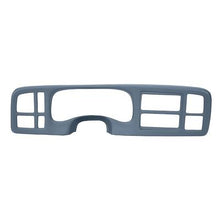 1999-02 Chevrolet, GMC Truck; Molded ABS Instument Panel Cover; Light Blue