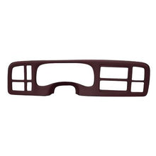1999-02 Chevrolet, GMC Truck; Molded ABS Instument Panel Cover; Maroon