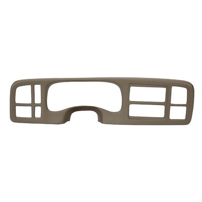 1999-02 Chevrolet, GMC Truck; Molded ABS Instument Panel Cover; Medium Brown