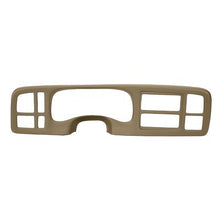 1999-02 Chevrolet, GMC Truck; Molded ABS Instument Panel Cover; Neutral