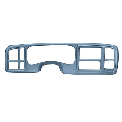 2003-06 Chevrolet, GMC Truck; Molded ABS Instument Panel Cover; Light Blue