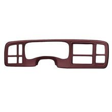 2003-06 Chevrolet, GMC Truck; Molded ABS Instument Panel Cover; Maroon