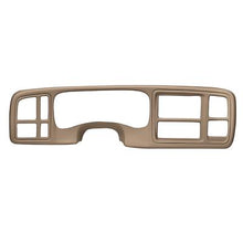 2003-06 Chevrolet, GMC Truck; Molded ABS Instument Panel Cover; Light Brown