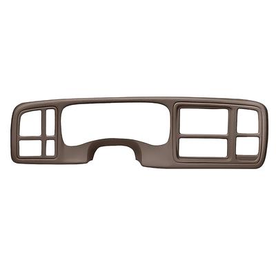 2003-06 Chevrolet, GMC Truck; Molded ABS Instument Panel Cover; Dark Brown