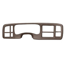 2003-06 Chevrolet, GMC Truck; Molded ABS Instument Panel Cover; Dark Brown