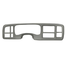 2003-06 Chevrolet, GMC Truck; Molded ABS Instument Panel Cover; Medium Gray