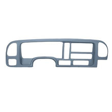 1995-96 Chevrolet, GMC Truck; Molded ABS Instument Panel Cover; Light Blue