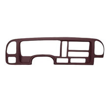 1995-96 Chevrolet, GMC Truck; Molded ABS Instument Panel Cover; Maroon