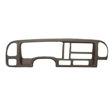 1995-96 Chevrolet, GMC Truck; Molded ABS Instument Panel Cover; Dark Brown