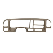 1995-96 Chevrolet, GMC Truck; Molded ABS Instument Panel Cover; Medium Brown