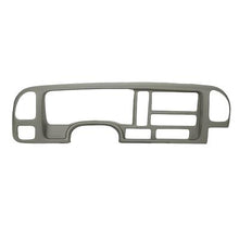 1995-96 Chevrolet, GMC Truck; Molded ABS Instument Panel Cover; Medium Gray