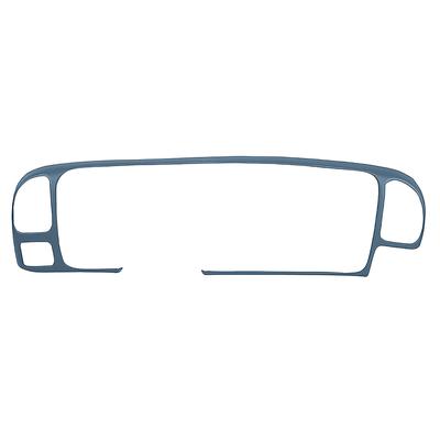 1997-00 Chevrolet, GMC Truck; Molded ABS Instrument Panel Cover; Light Blue