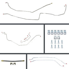 The Right Stuff 67 Firebird Power Front Disc Conversion Rear Drum Pre-Bent OE Steel Brake Lines - (POP67H2)