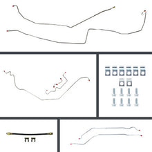 The Right Stuff 68 Firebird Power Front Disc Conversion Rear Drum Pre-Bent OE Steel Brake Lines - (POP68H2)