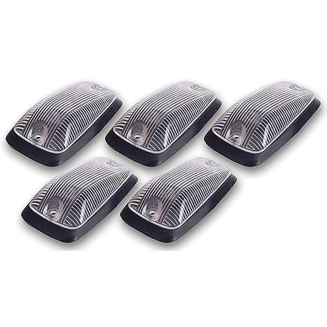 1988-2002 GM Style Hi-5 Cab Roof Light Kit, Clear
