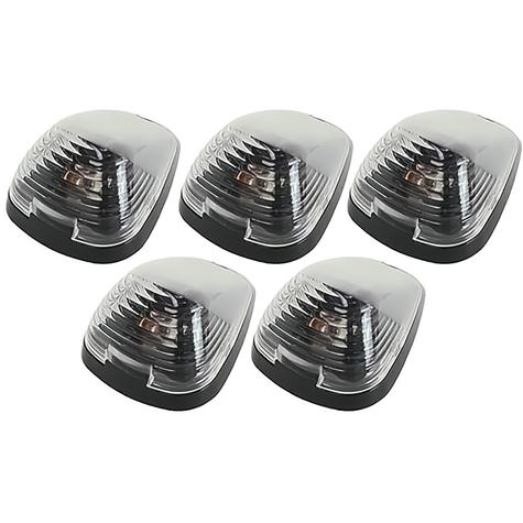 1999-2016 Ford Style LED Hi-5 Cab Roof Light Kit, Clear