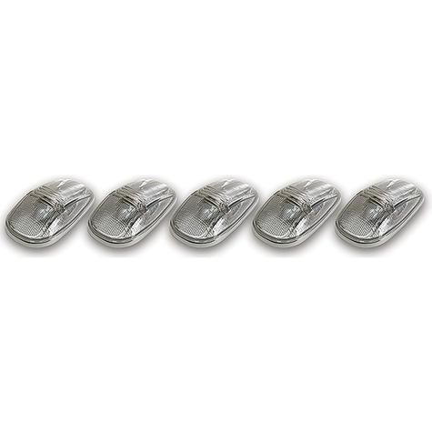 1999-2002 Dodge Style Hi-5 Cab Roof Light Kit, Clear