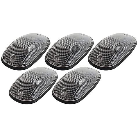 2003-2017 Dodge Style LED Hi-5 Cab Roof Light Kit, Clear
