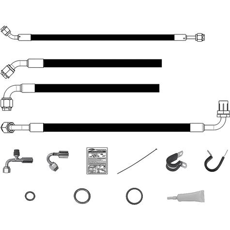 1961-64 Ford F-Series Truck; Vintage Air SureFit Modified Reduced Barrier Hose Kit