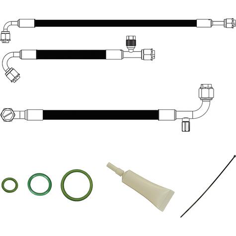 1964.5-70 Mustang, Cougar; Vintage Air SureFit Standard Reduced Barrier Hose Set