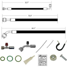 1957 Bel Air, Two-Ten, One-Fifty; Vintage Air SureFit Modified Reduced Barrier Hose Kit