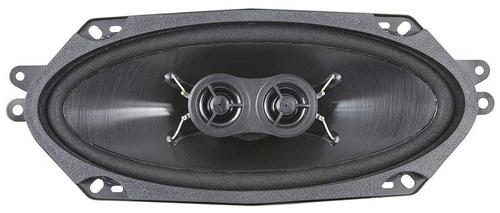 Retro Sound 4" X 10" Stereo Dash Speaker; Dual Voice Coil; 25 watts RMS/50 watts MAX power