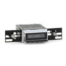 RetroSound Long Beach Series Radio - Chrome Face/Black Buttons; Without Knobs or Faceplate