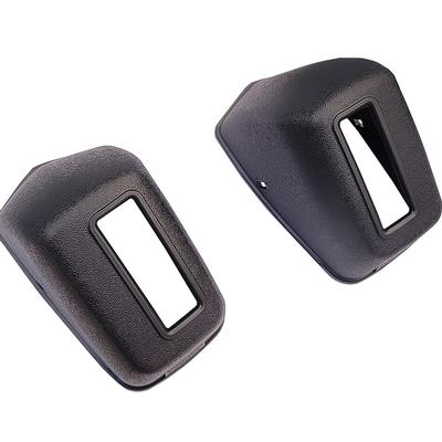 1965-72 GM; Seat Belt Retractor Cover Set; Black; RCF-300; Pair