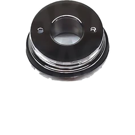 1968-69 Oldsmobile Cutlass Convertible; Bezel/Nut & Gasket Kit; Power Antenna; Chrome; Kit