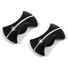1968 Oldsmobile Cutlass, 442, F85; Outer Radio Knobs; Black with Chrome Stripe
