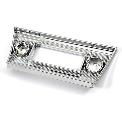 1967 Chevrolet Chevelle, Malibu, El Camino; Radio Face Bezel