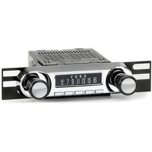 1961-66 F-Series Truck, 1966-77 Bronco; Huntington Radio; Long Beach Motor; Chrome w/ Black Dot Knob Set