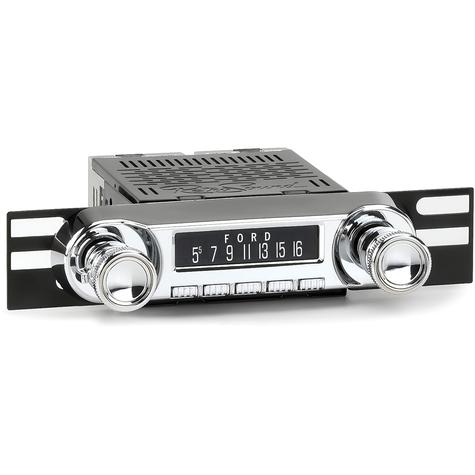 1961-66 F-Series Truck, 1966-77 Bronco; Huntington Radio; Hermosa Motor; Chrome Knob Set