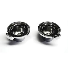 1970-72 Chevrolet Chevelle, El Camino, Monte Carlo, S.S. Models;Chrome  Inner Stereo Radio Knobs; Pair
