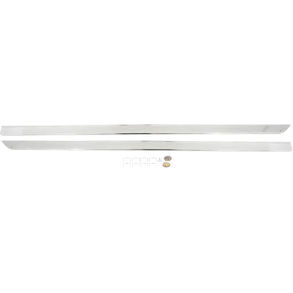 RD7013 - 1961 Chevrolet Impala; Rocker Panel Moldings; Stainless Steel;