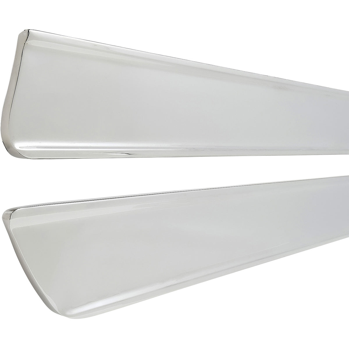 RD7013 - 1961 Chevrolet Impala; Rocker Panel Moldings; Stainless Steel;
