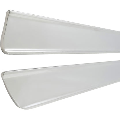 RD7013 - 1961 Chevrolet Impala; Rocker Panel Moldings; Stainless Steel;