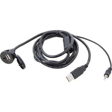 Retrosound Auxiliary USB Port; 53" Extension Cable & 3.5mm Auxiliary Input; Black