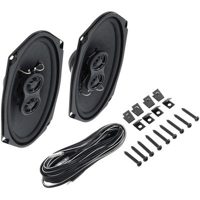 Retro Sound 150 Watt Ultra Thin 4" x 8" Universal Single Voice Coil Replacement Speaker