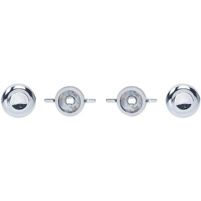 1954 Chevy, GMC Truck; Chrome Knob Set; For RetroSound Apache Radio