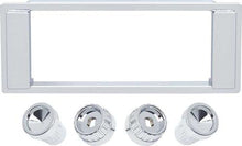 1964-66 Chevy, GMC Truck; Bezel And Chrome Knob Kit; For RetroSound Series 1 & 2 Radio